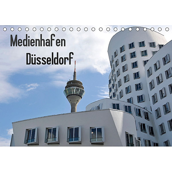 Medienhafen Düsseldorf (Tischkalender 2019 DIN A5 quer), Daniela Bergmann