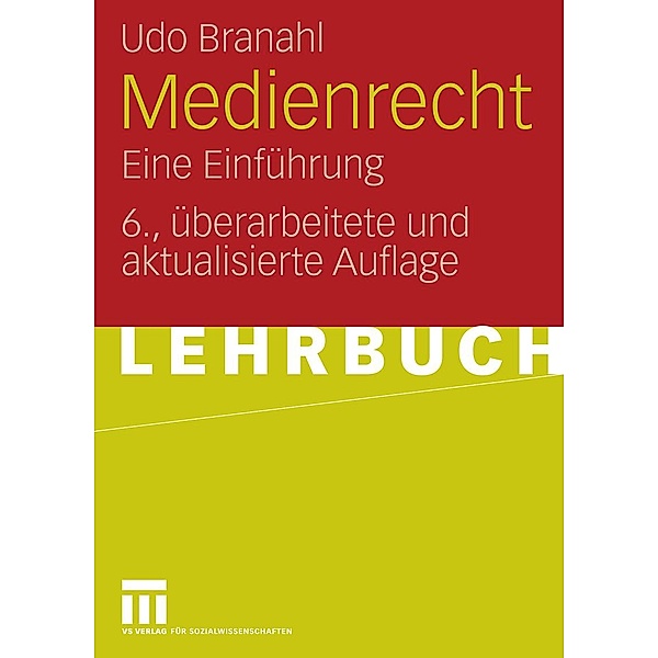 Medienrecht, Udo Branahl