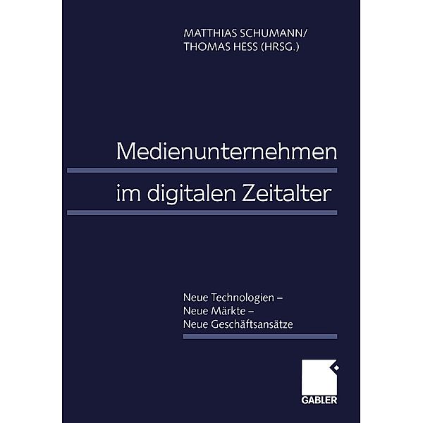 Medienunternehmen im digitalen Zeitalter