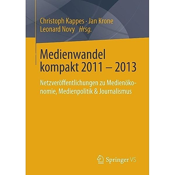 Medienwandel kompakt 2011 - 2013