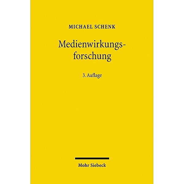 Medienwirkungsforschung, Michael Schenk