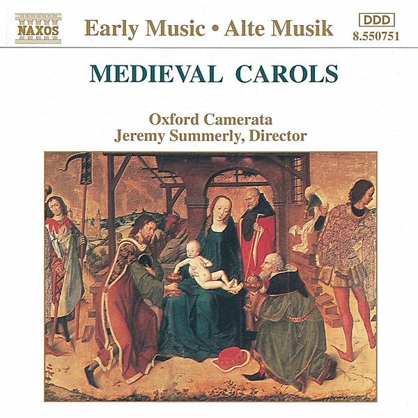 Medieval Carols - Mittelalterliche Weihnachtslieder, CD, J. Summerly, Oxford Camerata