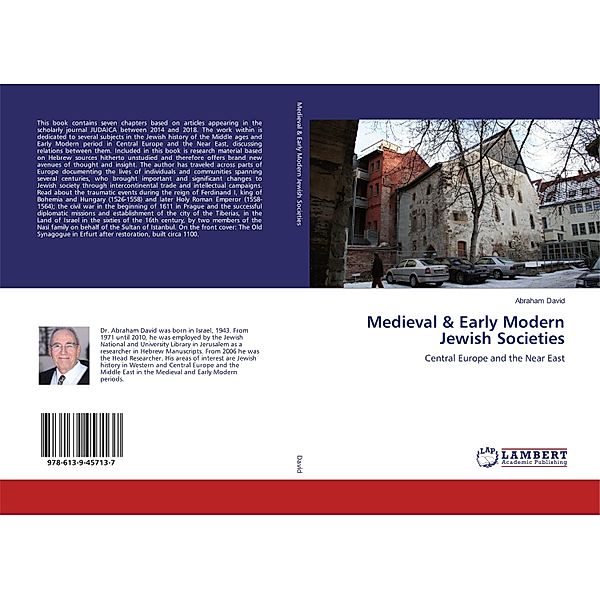 Medieval & Early Modern Jewish Societies, Abraham David