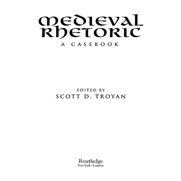 Medieval Rhetoric