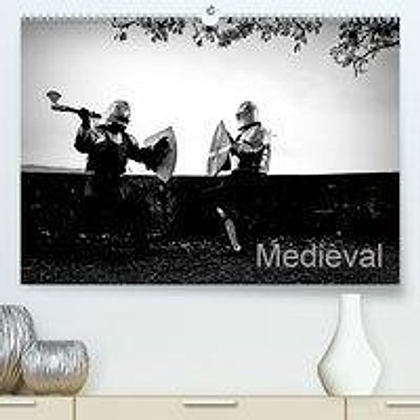 MedievalCH-Version (Premium, hochwertiger DIN A2 Wandkalender 2020, Kunstdruck in Hochglanz), Michel Villard