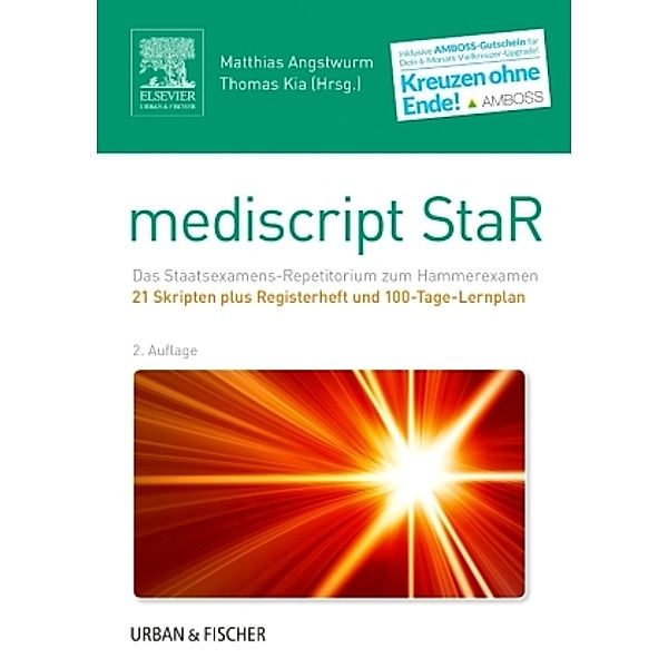 Mediscript StaR Skripten-Paket Hammerexamen mit Registerheft, Matthias Angstwurm, Thomas Kia