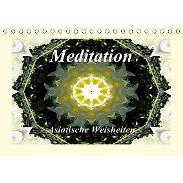 Meditation - Asiatische Weisheiten / AT-Version (Tischkalender 2015 DIN A5 quer), Art-Motiva