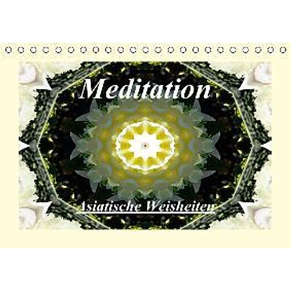 Meditation - Asiatische Weisheiten / CH-Version (Tischkalender 2015 DIN A5 quer), Art-Motiva