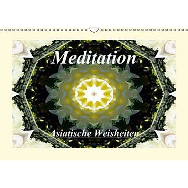 Meditation - Asiatische Weisheiten (Wandkalender 2014 DIN A3 quer), Art-Motiva
