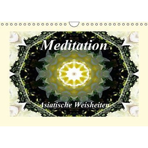 Meditation - Asiatische Weisheiten (Wandkalender 2015 DIN A4 quer), Art-Motiva
