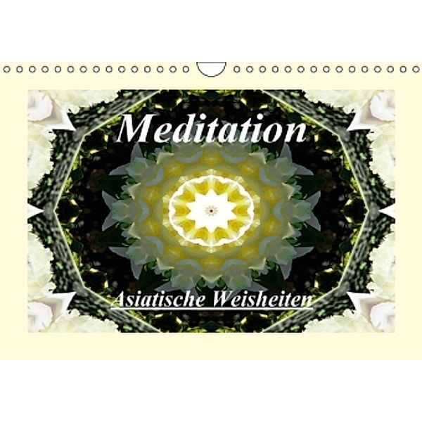 Meditation - Asiatische Weisheiten (Wandkalender 2016 DIN A4 quer), Art-Motiva