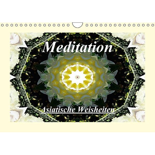 Meditation - Asiatische Weisheiten (Wandkalender 2017 DIN A4 quer), Art-Motiva