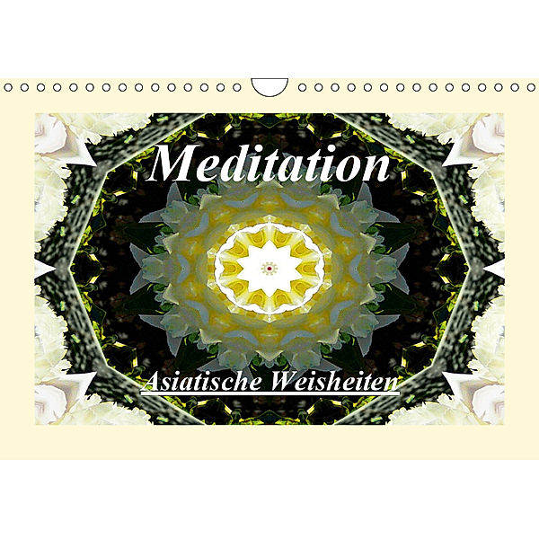 Meditation - Asiatische Weisheiten (Wandkalender 2019 DIN A4 quer), Art-Motiva