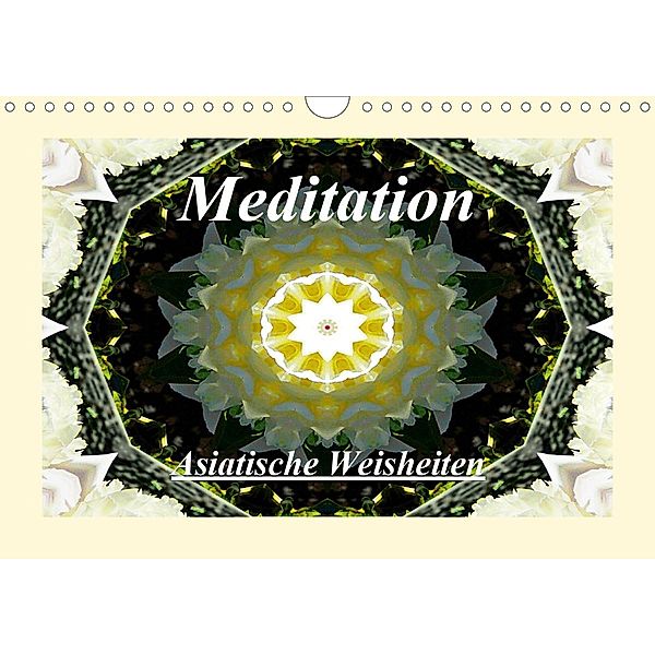 Meditation - Asiatische Weisheiten (Wandkalender 2021 DIN A4 quer), Art-Motiva