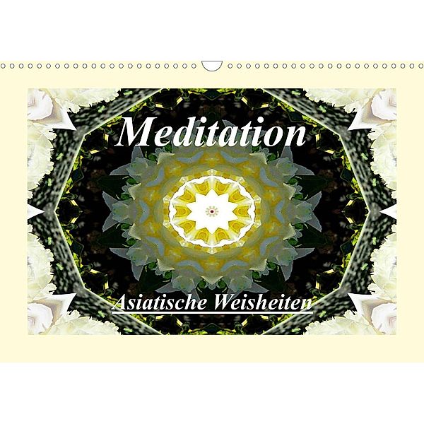 Meditation - Asiatische Weisheiten (Wandkalender 2023 DIN A3 quer), Art-Motiva