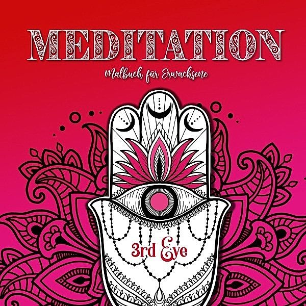Meditation Malbuch für Erwachsene, Monsoon Publishing, Musterstück Grafik
