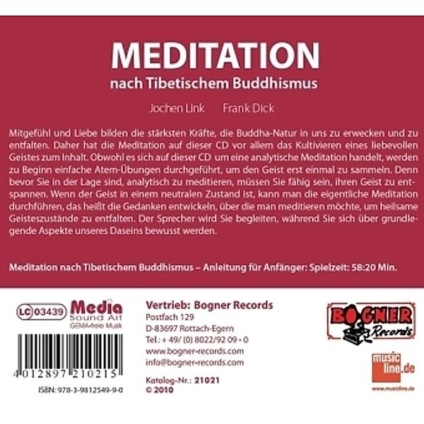 Meditation Nach Tibetischem Bu, Largo