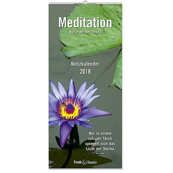 Meditation Notizkalender 2018