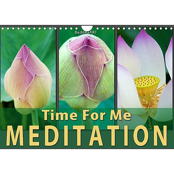 MEDITATION Time For Me (Wall Calendar 2023 DIN A4 Landscape), BuddhaART