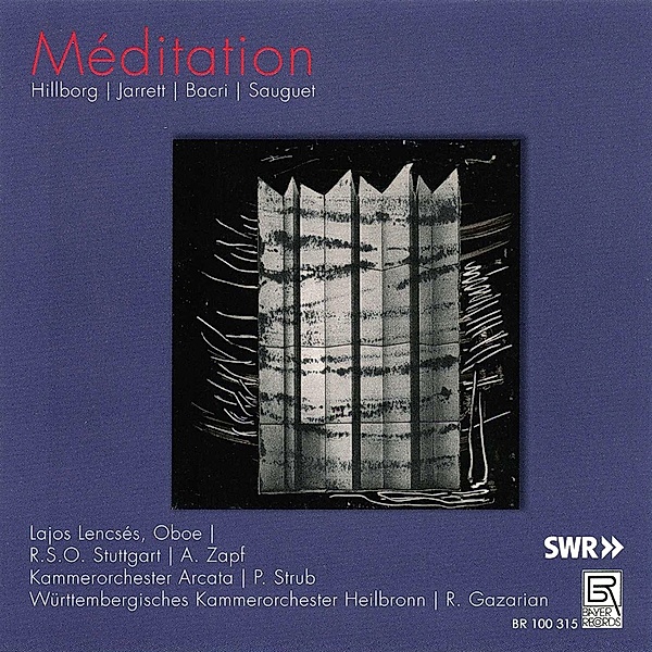 Meditation-Works For Oboe And Orchestra, Lencses, Zapf, RSO Stuttgart