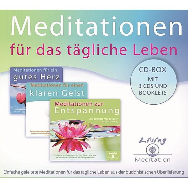 Meditationen für das tägliche Leben, 3 Audio-CDs