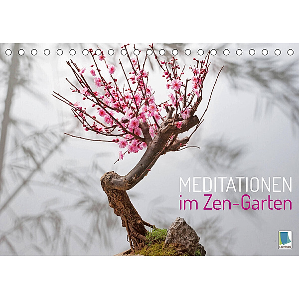 Meditationen im Zen-Garten (Tischkalender 2023 DIN A5 quer), Calvendo