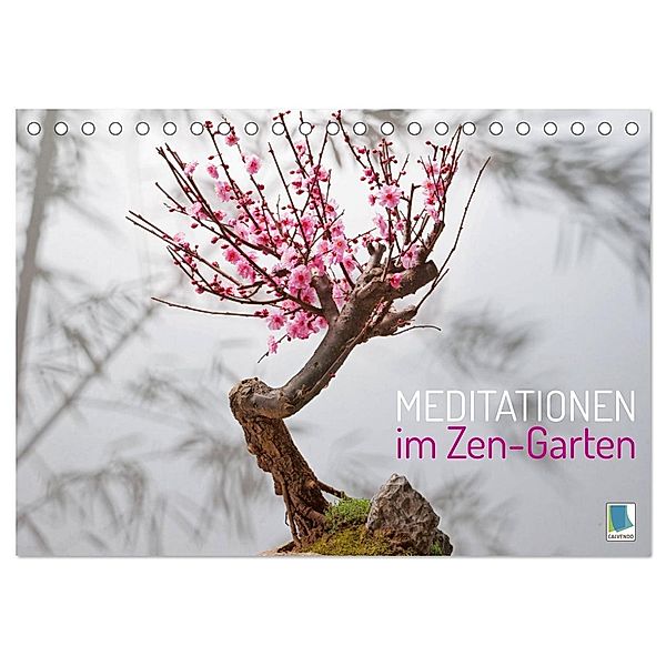 Meditationen im Zen-Garten (Tischkalender 2024 DIN A5 quer), CALVENDO Monatskalender, Calvendo