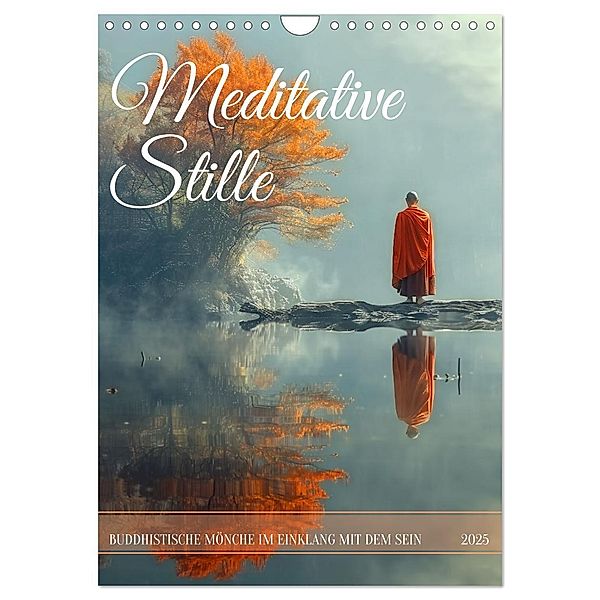 Meditative Stille (Wandkalender 2025 DIN A4 hoch), CALVENDO Monatskalender, Calvendo, Kerstin Waurick