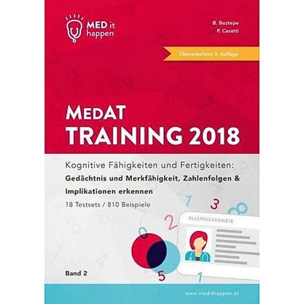 MEDithappen MedAT Training 2018, Bedirhan Boztepe, Pascal Casetti