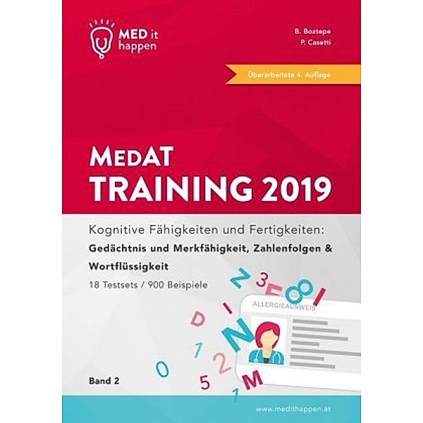 MEDithappen MedAT Training 2019, Bedirhan Boztepe, Pascal Casetti