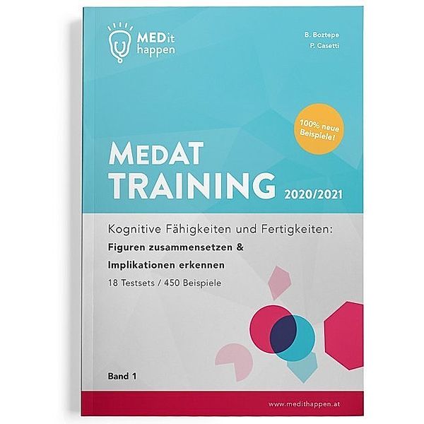 MEDithappen / MEDithappen MedAT Training 2020/2021.Bd.1, Bedirhan Boztepe, Casetti Pascal