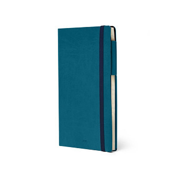 Medium Weekly Diary With Notebook 12 Month 2022 - Petrol Blue