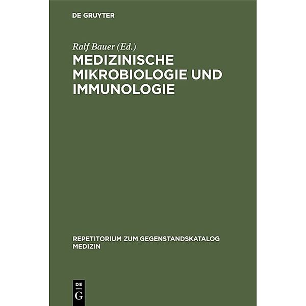 Medizinische Mikrobiologie und Immunologie