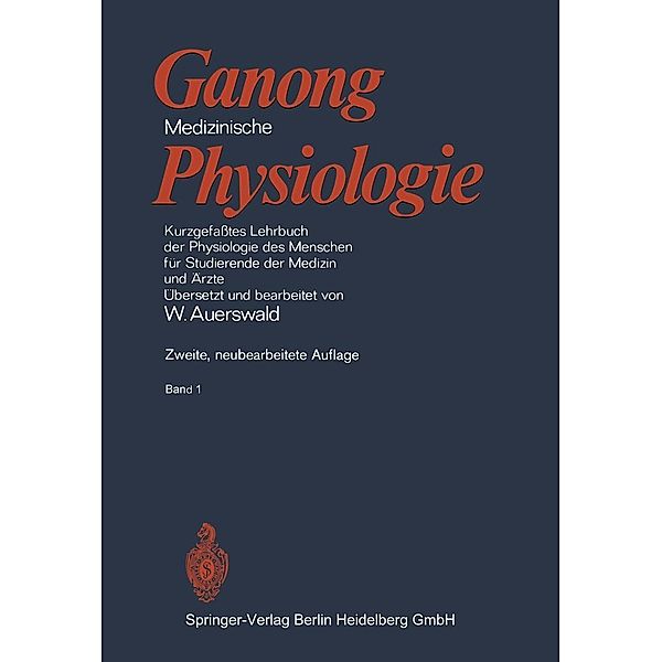 Medizinische Physiologie, William Francis Ganong