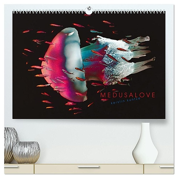 MEDUSALOVE (hochwertiger Premium Wandkalender 2024 DIN A2 quer), Kunstdruck in Hochglanz, Kerstin Kuntze