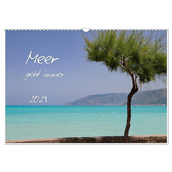 Meer geht immer (Wandkalender 2025 DIN A3 quer), CALVENDO Monatskalender, Calvendo, Marion Springer
