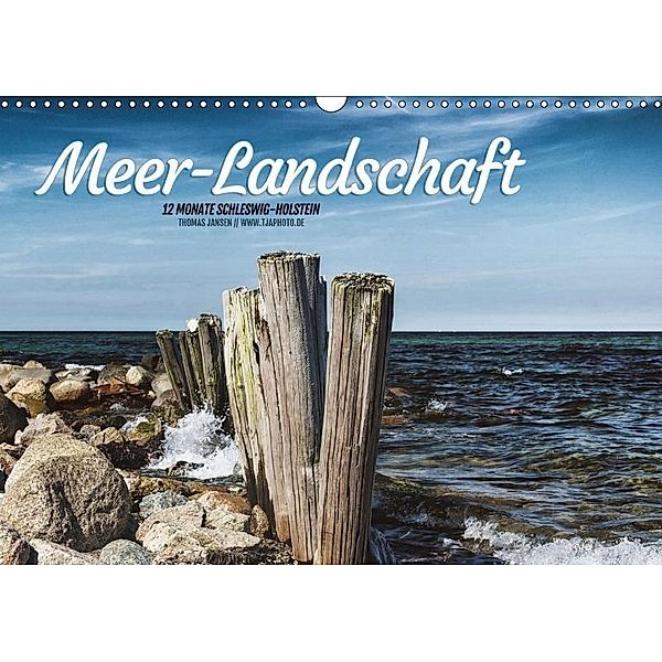 Meer-Landschaft - 12 Monate Schleswig Holstein (Wandkalender 2018 DIN A3 quer), Thomas Jansen