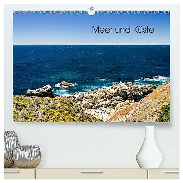Meer und Küste (hochwertiger Premium Wandkalender 2025 DIN A2 quer), Kunstdruck in Hochglanz, Calvendo, Caladoart