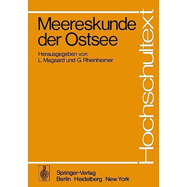 Meereskunde der Ostsee / Hochschultext