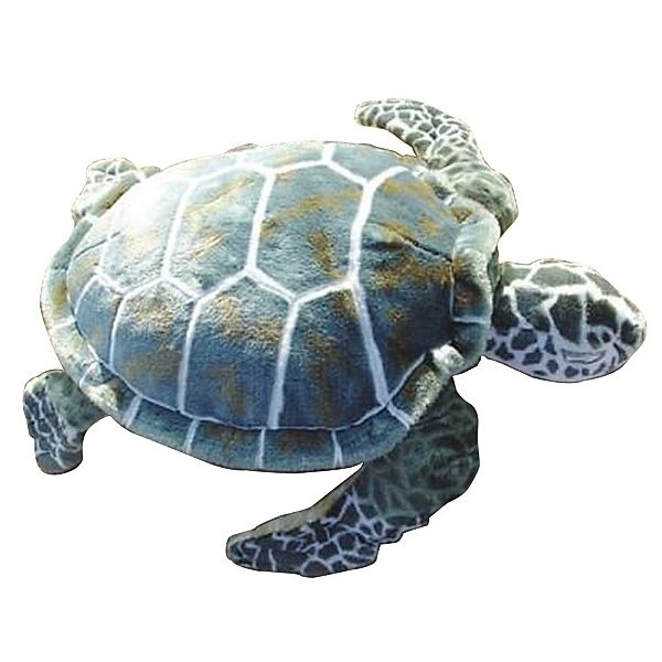 EBO Meeresschildkröte grün-beige, ca. 76 cm