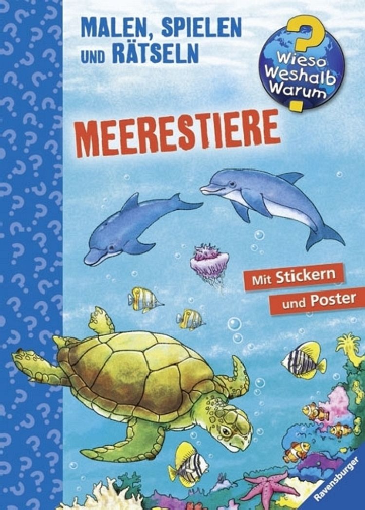 Meerestiere, Malbuch Buch jetzt online bei Weltbild.ch ...