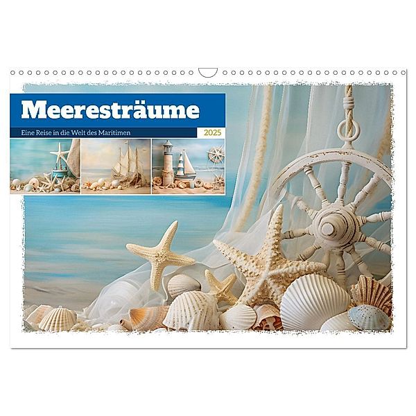 Meeresträume (Wandkalender 2025 DIN A3 quer), CALVENDO Monatskalender, Calvendo, Steffen Gierok-Latniak