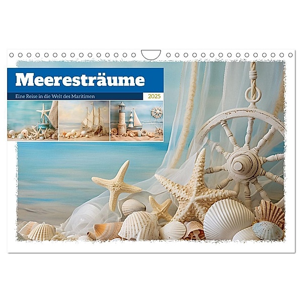 Meeresträume (Wandkalender 2025 DIN A4 quer), CALVENDO Monatskalender, Calvendo, Steffen Gierok-Latniak