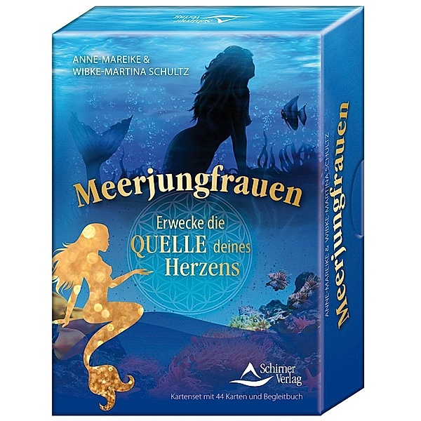Meerjungfrauen, Orakelkarten m. Begleitbuch, Anne-Mareike/Schultz, Wibke-Martina Schultz