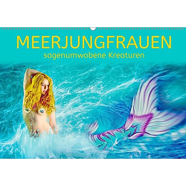 Meerjungfrauen - sagenumwobene Kreaturen (Wandkalender 2020 DIN A2 quer), Liselotte Brunner-Klaus
