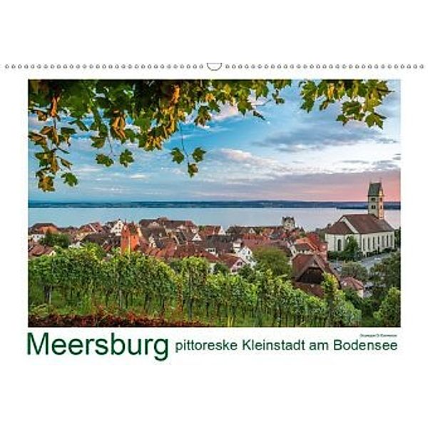 Meersburg - pittoreske Kleinstadt am Bodensee (Wandkalender 2020 DIN A2 quer), Giuseppe Di Domenico