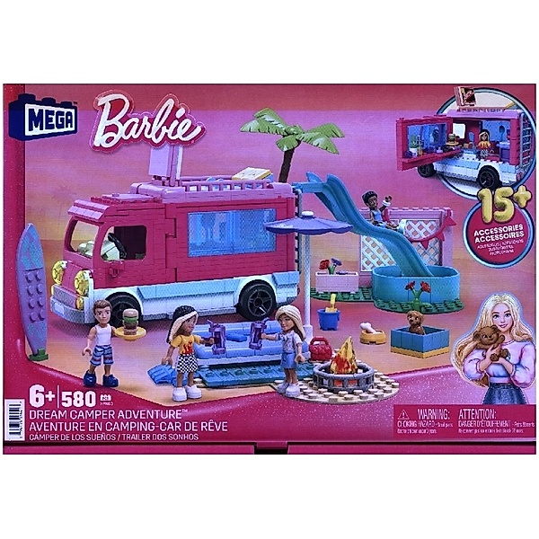 Mattel MEGA Barbie Super Abenteuer-Camper