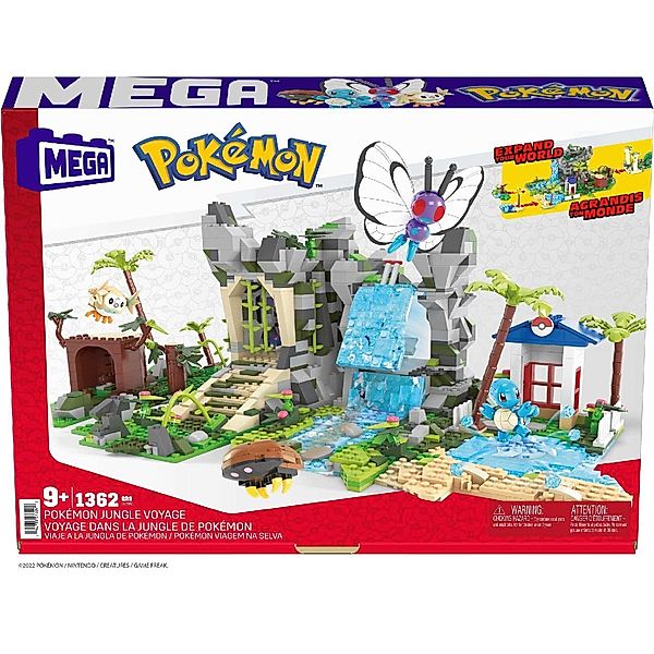 MEGA, Mattel Mega Bloks - MEGA Pokémon Dschungelreise