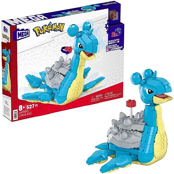 MEGA, Mattel Mega Bloks - MEGA Pokémon Lapras