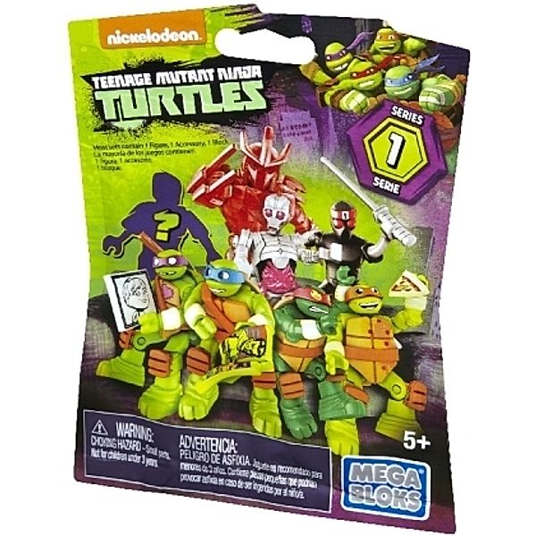 Mega Bloks Teenage Mutant Ninja Turtles Mikro-Aktions-Figuren Sortiment